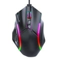 thumbnail image 4 of Gaming Mouse, 6 Levels Adjustable Resolution Wired Gaming Mouse Replacement Colorful Lighting Effect High Efficiency  for Computer, 4 of 7