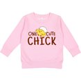 thumbnail image 2 of Inktastic One Cute Chick Toddler Sweatshirt, 2 of 4