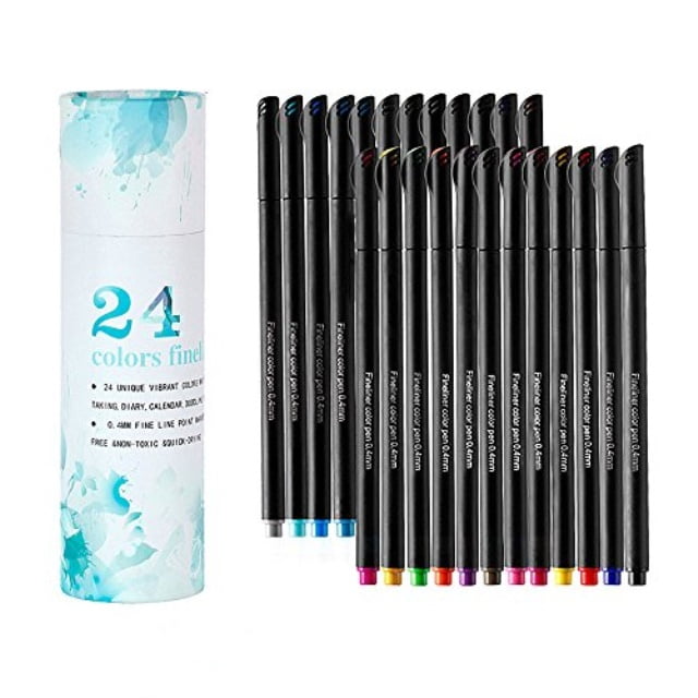 pack of colored pens