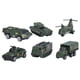 thumbnail image 3 of Vehículos militares militares militares Militares 6 Juguetes del Ejército de Paquete Surtido Transporter Tank Helicopter Car para Niños de Niños de Niños de 3 Años, 3 of 7