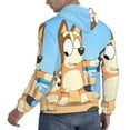 thumbnail image 6 of Johaoi Bluey Print Adult Hoodie Sweatshirt,Pullover Hooded Sweatshirt Aautumn Athletic Hoodie for Men-4X-Large, 6 of 7