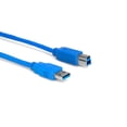 thumbnail image 2 of Hosa Technology 6' SuperSpeed Type A to Type B USB 3.0 Cable, 2 of 2