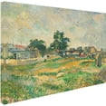 thumbnail image 2 of Trademark Fine Art "Landscape Near Paris" 1876 Canvas Art by Paul Cezanne, 2 of 3