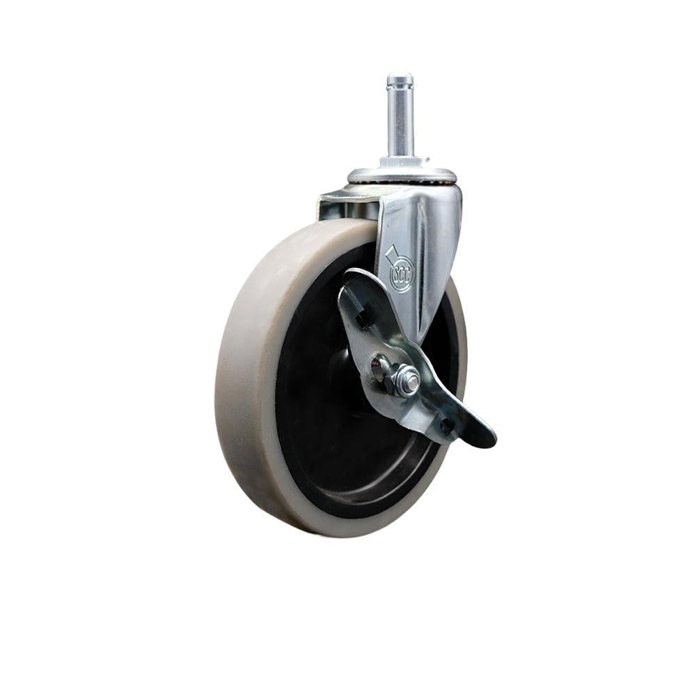 Cambro Utility Cart Caster 5 Inch Swivel Caster with Brake