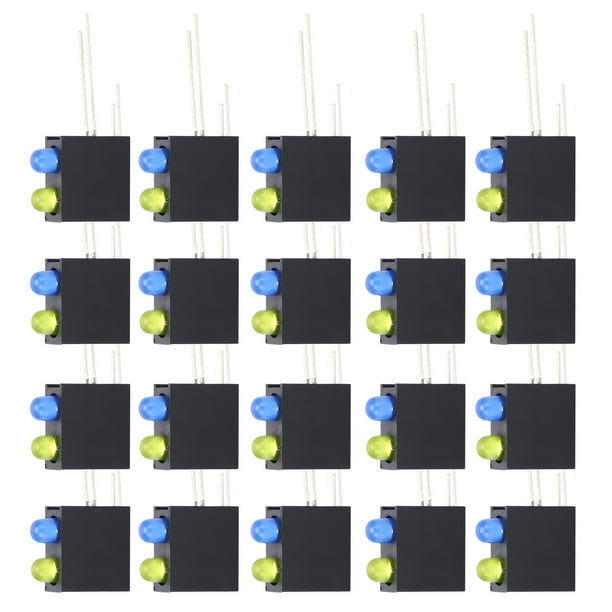 Pantalla de luz LED, 100 piezas, soporte de luz LED, diodos, soporte de luz LED, luz LED con soporte, solución innovadora