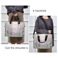thumbnail image 6 of FORMRS 16" Laptop Bag Carrying Sleeve Case with Handle Travel Shoulder Briefcase, Purple Deer, 6 of 8