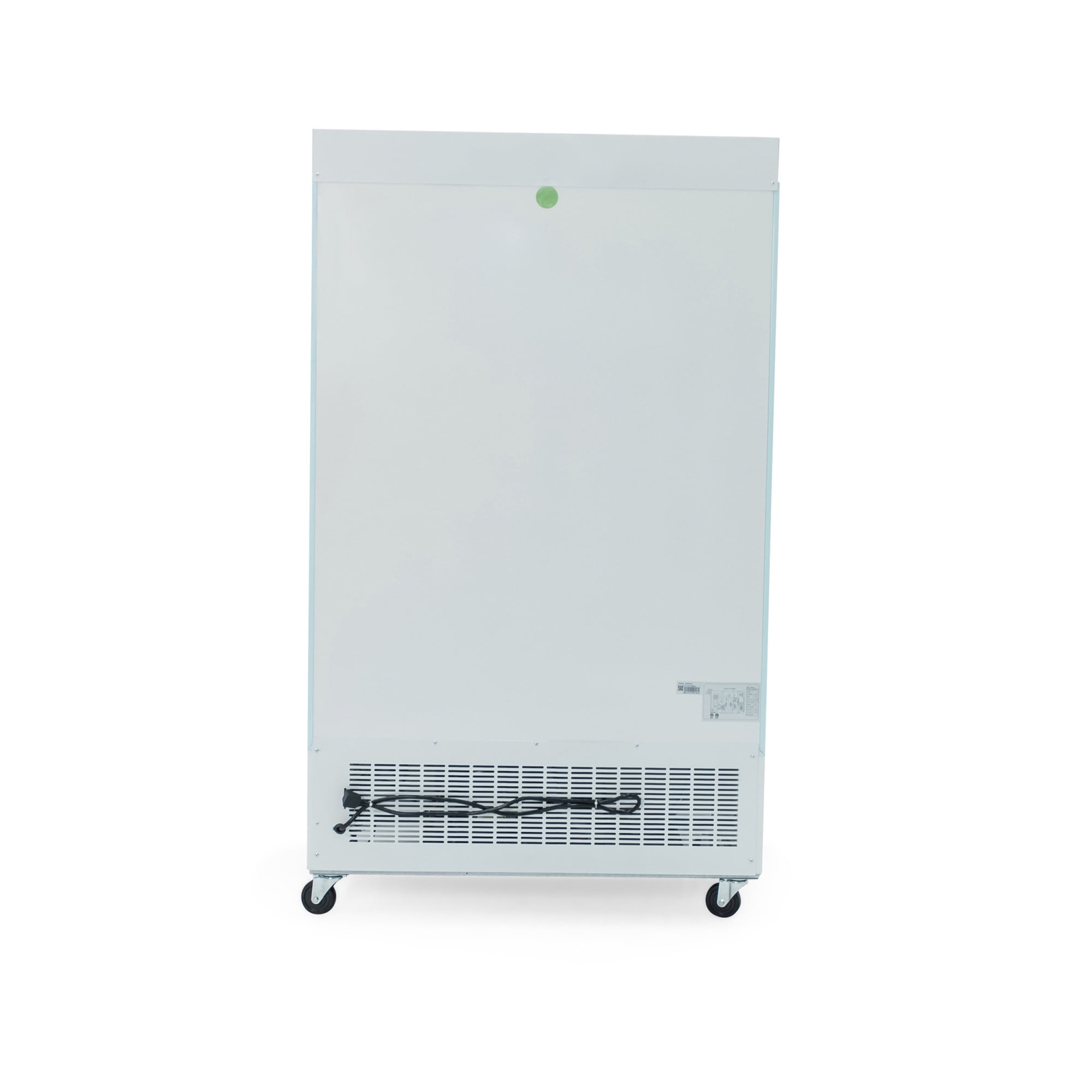 Norpole 45 cu. ft. Frost Free Commercial Upright Merchandiser Freezer in White in White
