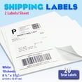 thumbnail image 4 of BAZIC Bubble Mailer Bundle, Large 4 Poly Bubble Mailers, 20 Shipping Labels, 3 Invisible Tape Dispensers, Waterproof Padded Bag for Shipping, 4 of 7