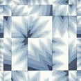 thumbnail image 2 of Galapon, Nikki 26x26 White Modern Wood Framed Museum Art Print Titled - Gradient Indigo III, 2 of 4