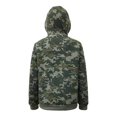 thumbnail image 2 of Chamarra George Talla 10 con Capucha con Estampado Camuflaje Verde, 2 of 4