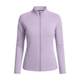 thumbnail image 6 of PBFRDSJ Women's UPF 50+ Sun Protection Jacket Long Sleeve Full Zip Lightweight Rash Guard Stretchy Gym Running Jacket, 6 of 7
