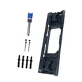 thumbnail image 4 of Lipstore Hinge Installation Kit Door Hinge Router Templates Hand Tool Easy to Use Black, 4 of 8