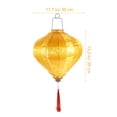 thumbnail image 2 of OFFIGAM Vietnamese New Year Decorations Lanterns Cloth Lantern for Festivals 1Pack, 2 of 6