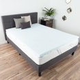 thumbnail image 2 of Bluestone M892032 2 in. Gel Infused Memory Foam Mattress Topper, Queen Size, 2 of 5