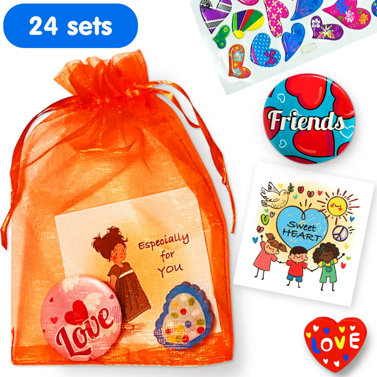 Valentines Day Gifts for Kids, Mini Valentine Cards & Envelopes with Heart  Stickers, Foam Airplanes Party Favor Set with Valentines Greeting Cards for  Kids, Classroom Exchange Gift Set 