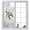 Blue Brown, variant on Reusable Frosted Window Coverings, Blue Coral Coastal Window Privacy Film Frosted, Summer Beach Ocean Starfish Conch Sun Blocking Windows Stickers for Kitchen Front Door, 23.6 x 59 Inches