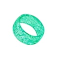 thumbnail image 1 of Qarigey Anillo unisex que brilla en la oscuridad Anillo de acrílico Luminoso Noche que brilla intensamente Joyería de mano Regalo de vacaciones, Verde Type3 NO3 Qarigey AP000901-18, 1 of 6