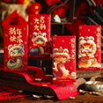 thumbnail image 7 of Callipe 10 Pcs Red Envelopes Chinese New Year Money Packets 2025 Snake Lunar Year Red Packets for The Spring Festival Celebrations, 7 of 7