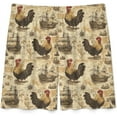 thumbnail image 4 of NICKSUN Shorts de Pyjama Amusants pour Hommes, Bas de Pyjama Doux avec Poches, Navigation Rooster, 3TG, 4 of 6