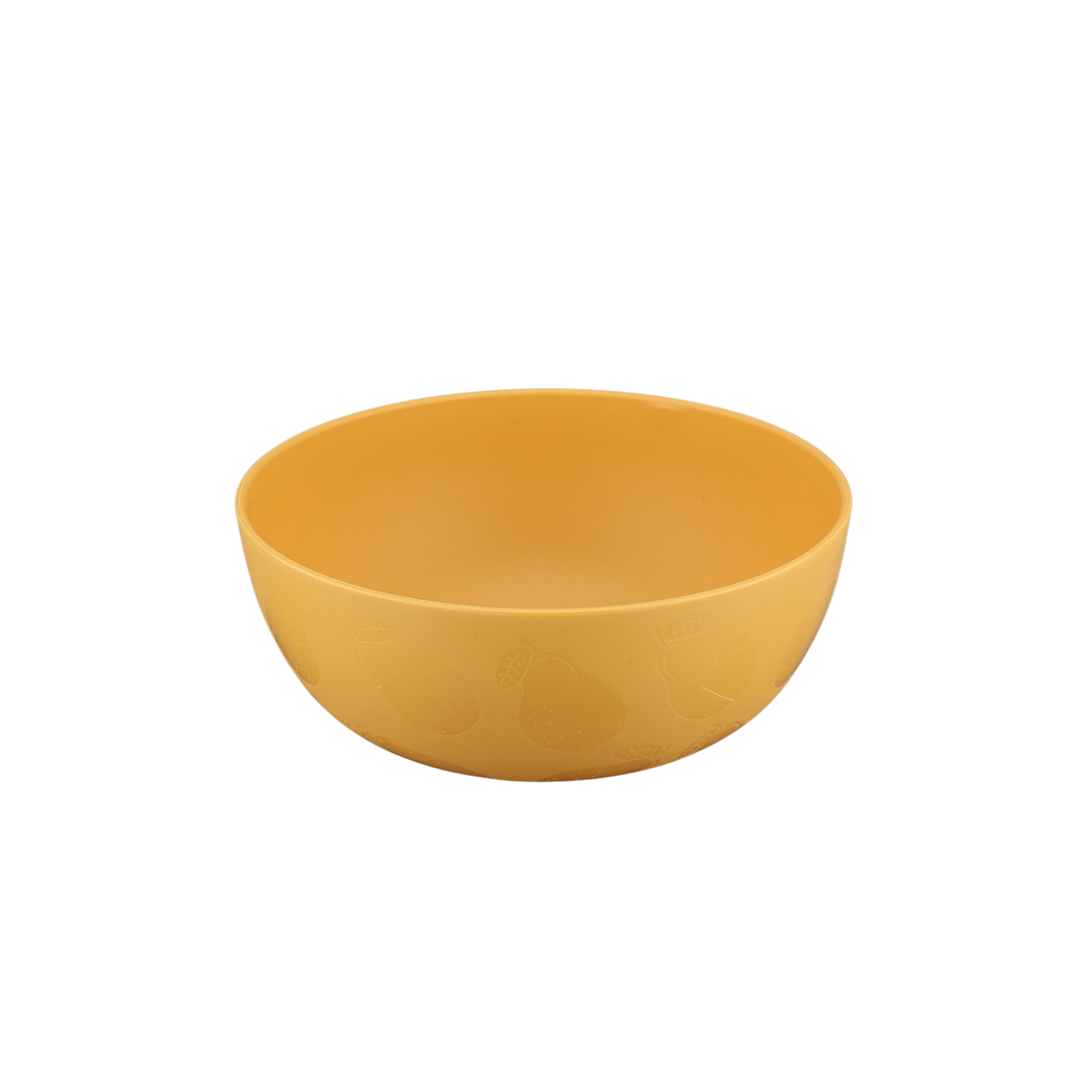 Mainstays Pear Polypropylene Plate, 1 Pack, Yellow