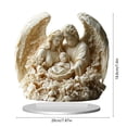 thumbnail image 3 of B 2D Acrylic Decorative Stand With Colorful Bunny Design For Easter Living Room Entryway Or Desktop Holiday Decor, 3 of 6