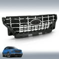 thumbnail image 2 of Front Bumper Radiator Grille Black W/ Chrome Fit for Hyundai Venue 2020-2023 86350K2010, 2 of 10