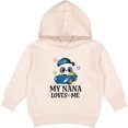 thumbnail image 2 of Inktastic My Nana Loves Me Grandson Panda Toddler Hoodie, 2 of 4