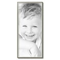 thumbnail image 2 of ArtToFrames 14x32" Silver with Stained Grey Picture Frame, Silver Wood Poster Frame, with Regular Acrylic and 2 (FBPL-4767), 2 of 7