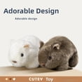 thumbnail image 5 of Realistic Guinea Pig Stuffed Animal Soft Hamster Plush Toy Doll for Home Decor Christmas Birthday Gifts, 5 of 5