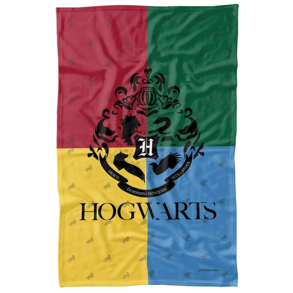 Harry Potter Blanket, 36"x58" Harry Potter House Pride Hogwarts Fleece Blanket