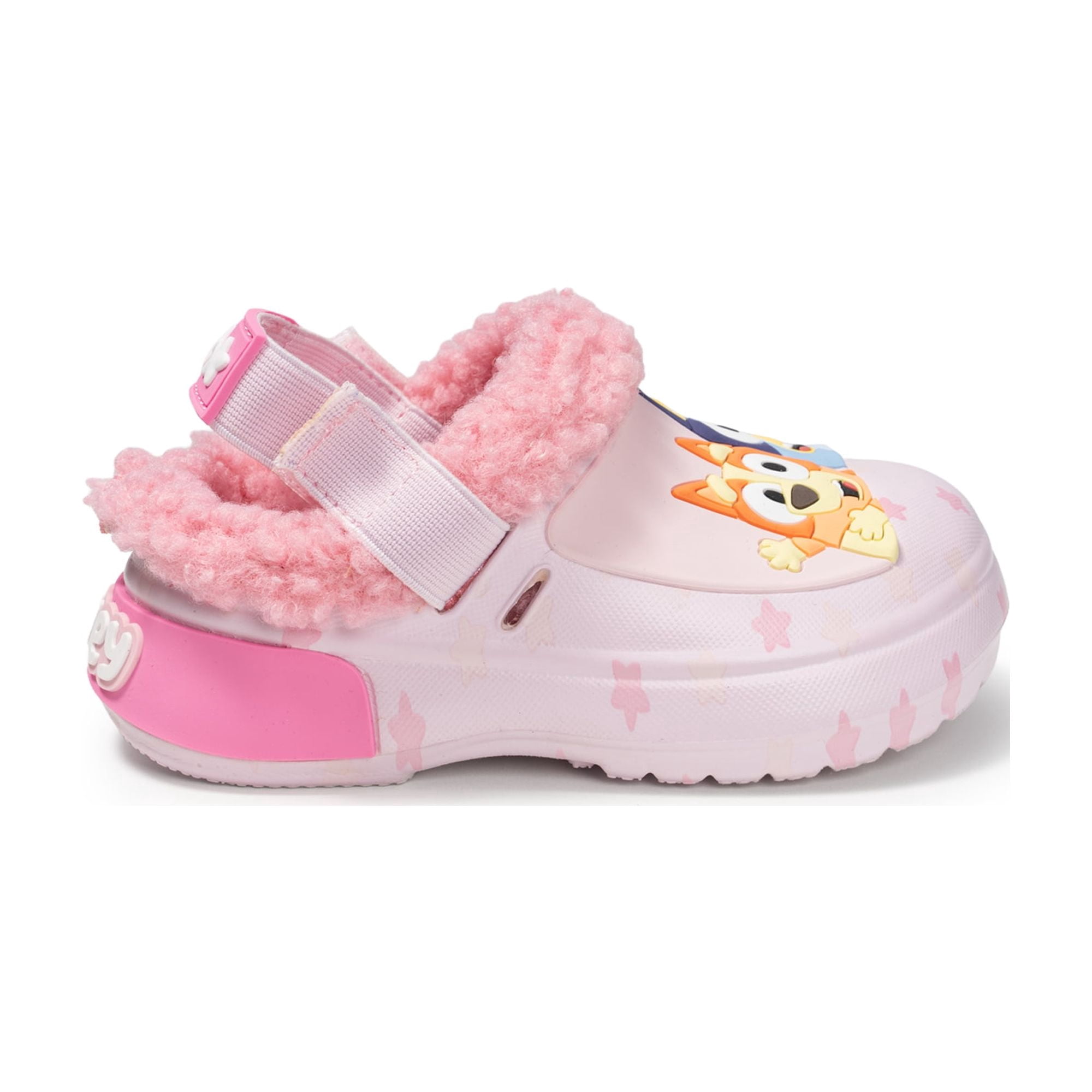 Bluey Toddler Faux Fur Lined Clogs