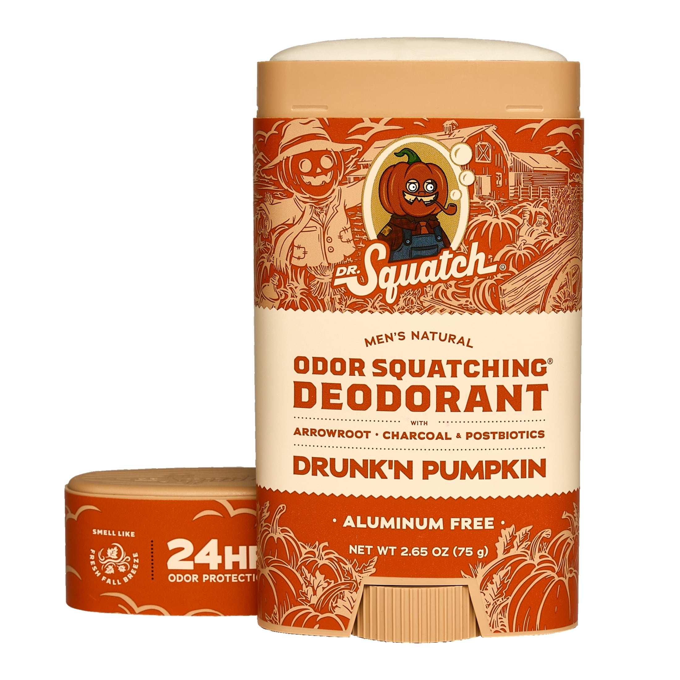 Dr. Squatch Pumpkin Deodorant | Deodorants for beauty supply