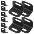 thumbnail image 1 of OUNONA 20Pcs Durable Plastic Corner Protectors L Shaped Black Edge Guards for Packaging and Shipping, 1 of 6