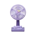 thumbnail image 2 of EGNMCR Fan, Ceiling Fan, Desk Fan, Portable Fan Cartoons Fruit Printed Base Three-gear Large Wind Tone Desktop Small Desk Fan Fruit Rechargeable Small Fan Plasti c fan, 2 of 6