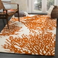 thumbnail image 2 of SAFAVIEH Bella Pascal Floral Wool Area Rug, Beige/Terracotta, 2' x 3', 2 of 8