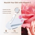 thumbnail image 5 of Waterdrop Handheld Shower Head with Vitamin for Skin Care, Hard Water Softener, Rose, 5 of 8