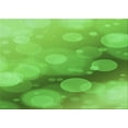 thumbnail image 1 of Ahgly Company Machine Washable Indoor Rectangle Transitional Emerald Green Area Rugs, 2' x 5', 1 of 7
