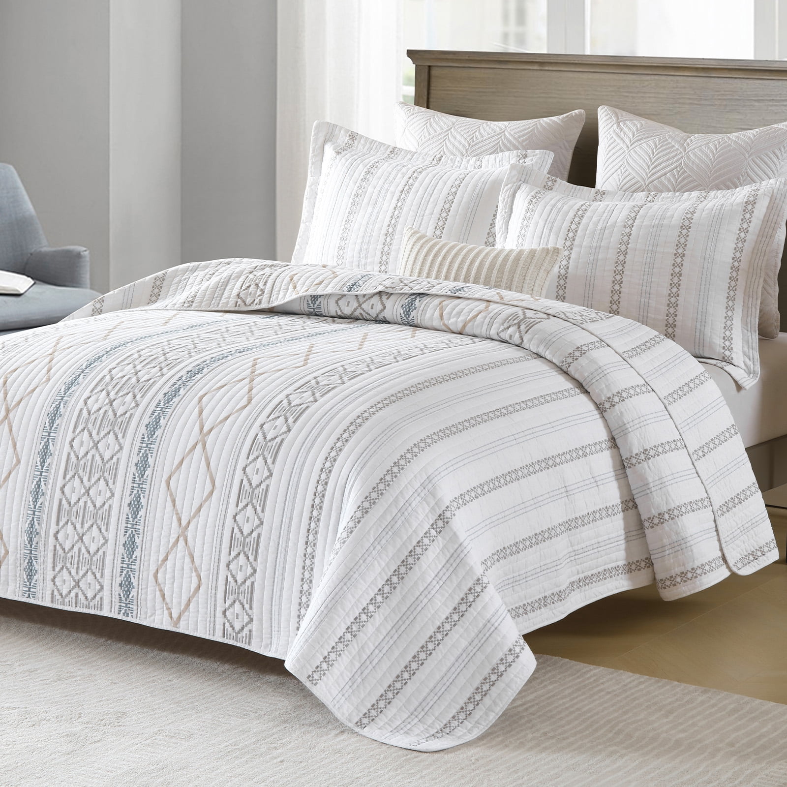 Beige & Gray & White (Boho1)