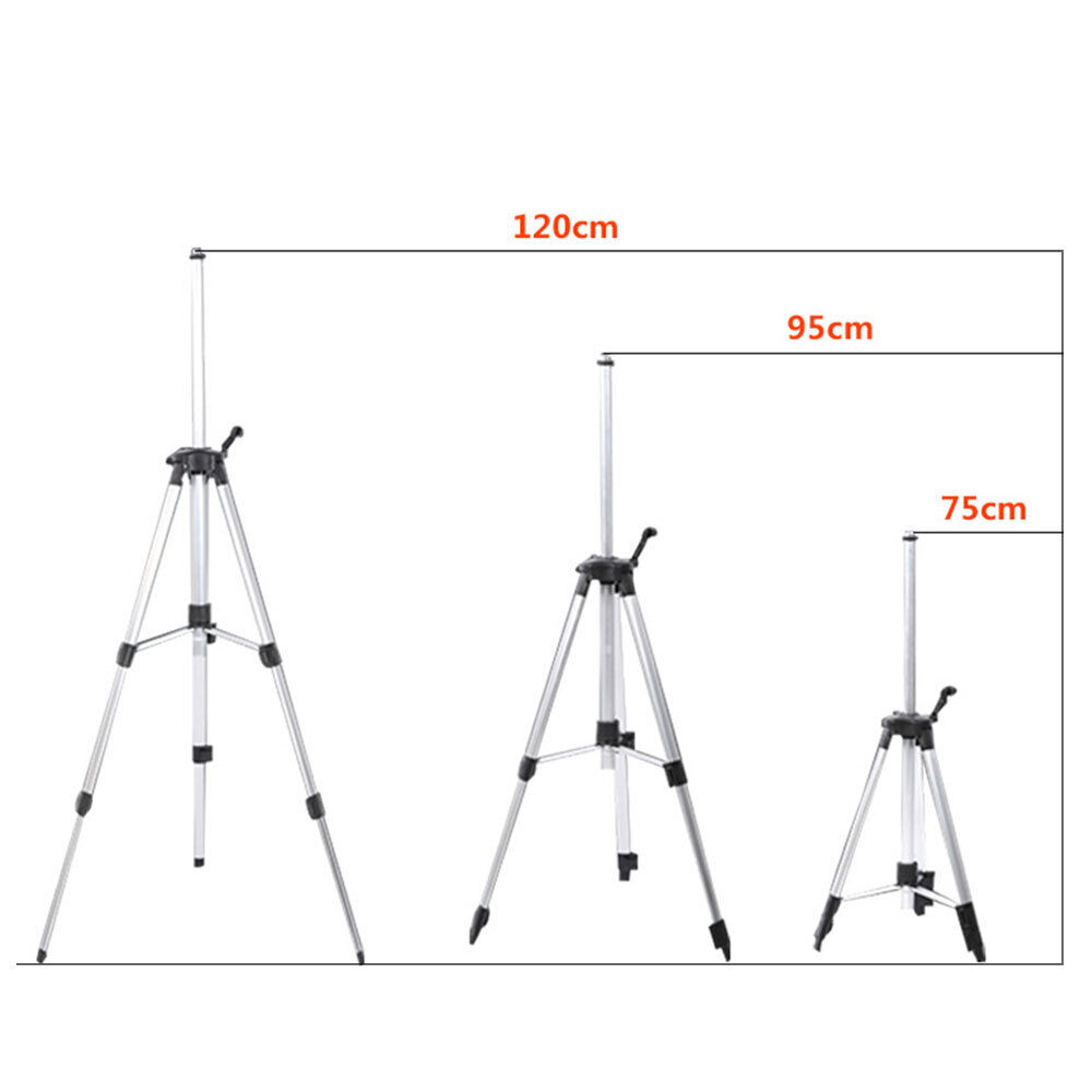 Engineer's Essential, Self-Levelling Aluminium Tripod, Adjustable Height Support for Professional Rotary Laser Leveling Tools