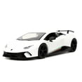 thumbnail image 3 of Jada Toys HyperSpec Series: Lamborghini Huracan Performante (White) 1/24 Scale, 3 of 8