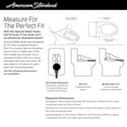 thumbnail image 3 of American Standard 8012A80GRC-020 Advanced Clean AC 2.0 SpaLet Bidet Seat with Remote Control Operation, White, 3 of 16