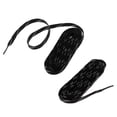 thumbnail image 1 of Cordones de zapatos Sunnimix 96 pulgadas Negro Patines, 1 of 8