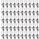 thumbnail image 1 of 50 PCS Stainless Steel Curtain Hooks Curtain Clips with Hook, Curtain Rod Hooks, 1 of 5