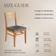 thumbnail image 3 of Fundas de asiento SearchI de piel sintética impermeable para sillas de comedor, 3 of 8