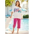 thumbnail image 6 of Woman Within Plus Size Relaxed Tee, 6 of 6