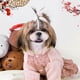 thumbnail image 2 of Otoño Invierno Poliéster Rosa Espesar Hermosa Suave Cómoda Ropa para Mascotas Abrigo Cálido Ropa para Perros, 2 of 5