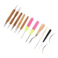 thumbnail image 4 of 12 Pieces Dreadlocks Tool Set, Latch Hook Crochet Needle Professional High Toughness  For, 4 of 8