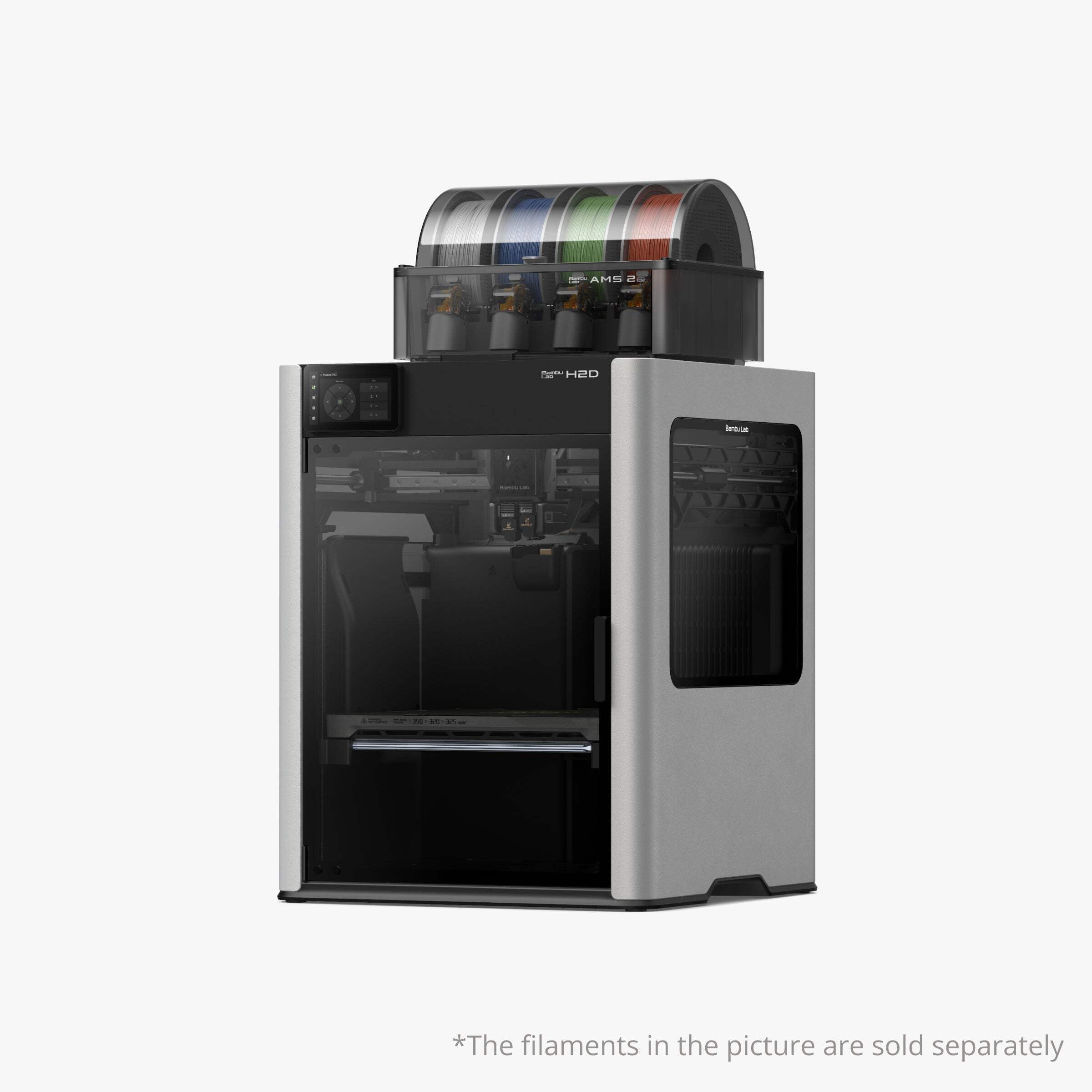 Bambu Lab H2D 3D Printer with AMS Laser Full Combo - 10W - Walmart.com