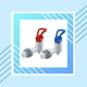 thumbnail image 3 of Cateissary Simplify Life - Reemplazo del grifo del dispensador de agua de plástico universal Reemplazo del grifo Hardware, 3 of 6