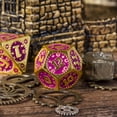 thumbnail image 4 of Cusdie 7-Die Metal DND Dice Set, Mechanical Gear Metal Polyhedral D&D Dice Set for DND Dungeons and Dragons TTRPG Role Playing Games, 4 of 5